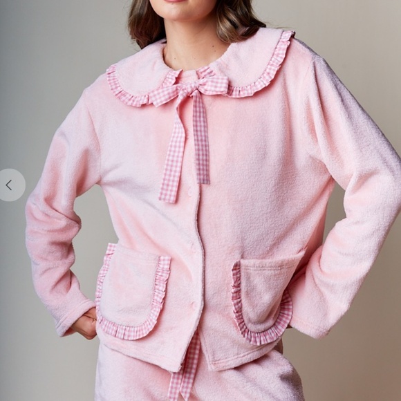 Rareraw “ Pj’s 2 “ Rareraw Merry Christmas Pajama 2 Piece Set in Fleece 57 - Picture 3 of 8